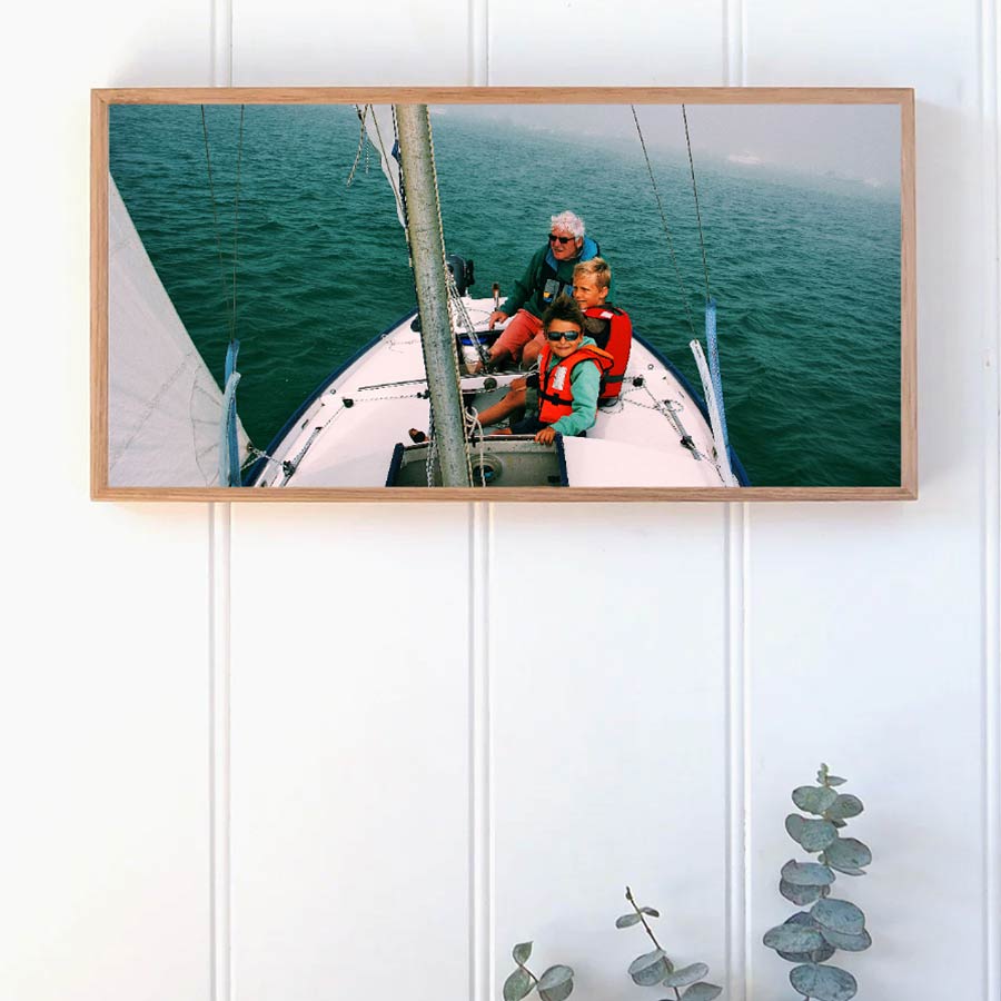 Panoramic Tasmanian Oak Stone Print