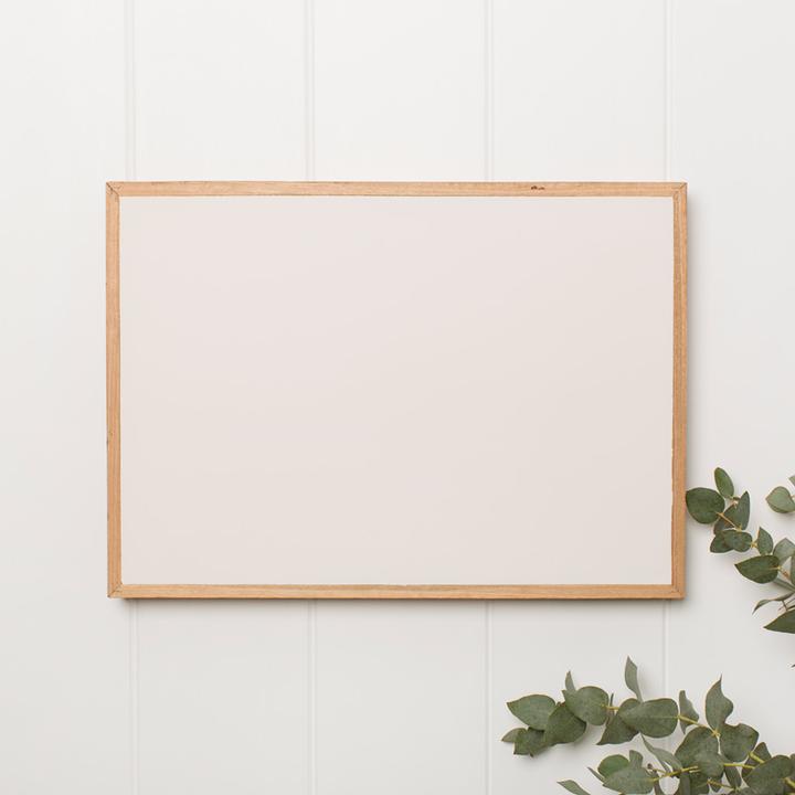 Rectangle Reclaimed Hardwood Stone Print