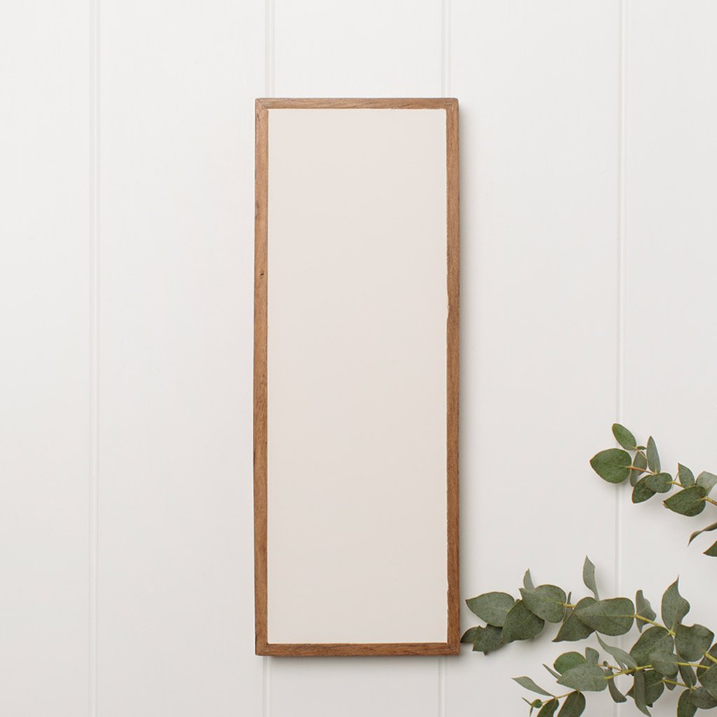 Panoramic Reclaimed Hardwood Stone Print