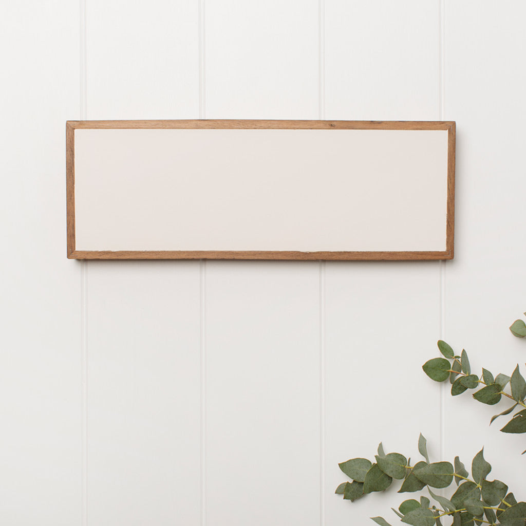 Panoramic Reclaimed Hardwood Stone Print