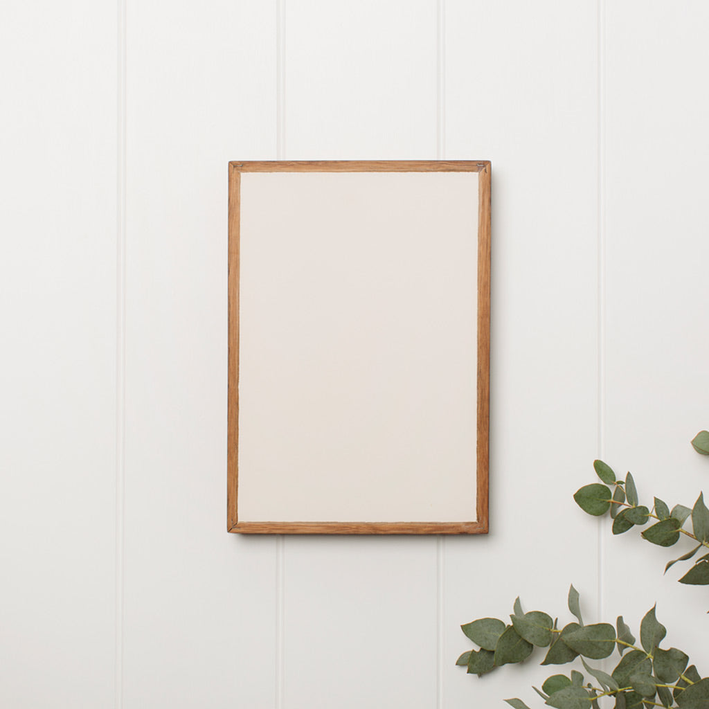 Rectangle Reclaimed Hardwood Stone Print