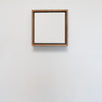 canvas with blackwood float frame