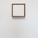 canvas with blackwood float frame