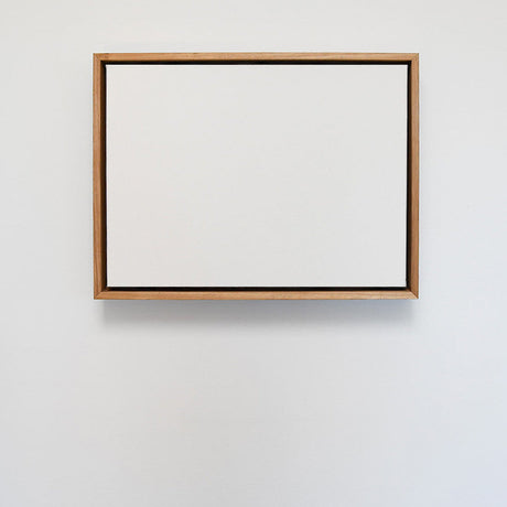 blackwood picture frame with cotton canvas