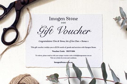 Imogen Stone gift voucher