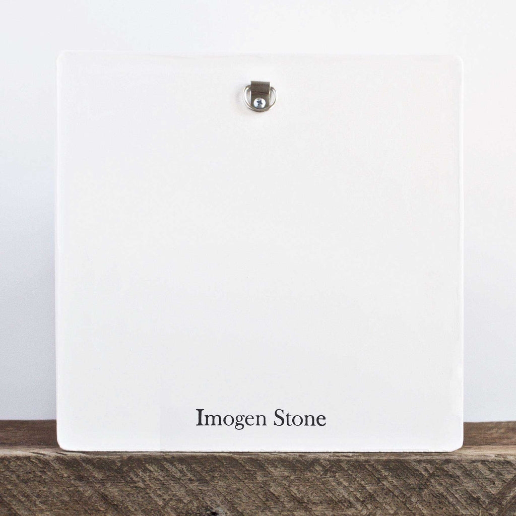 Imogen Stone prints on stone tiles